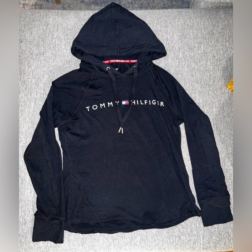 Tommy Hilfiger black hoodie S/P